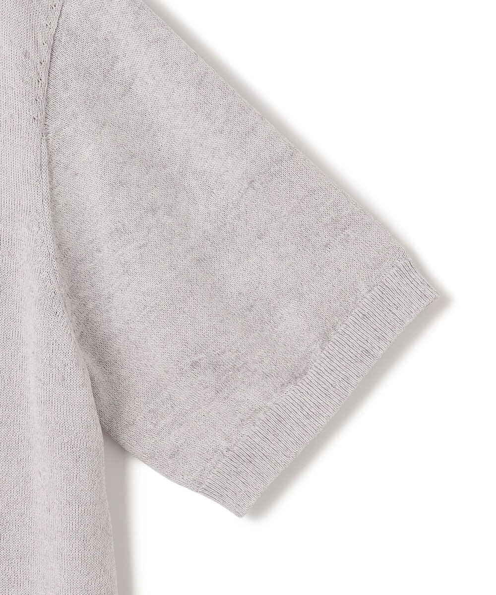 JOSEPH HOMME リネンナイロンプレーン　半袖ヘンリーネックニット 