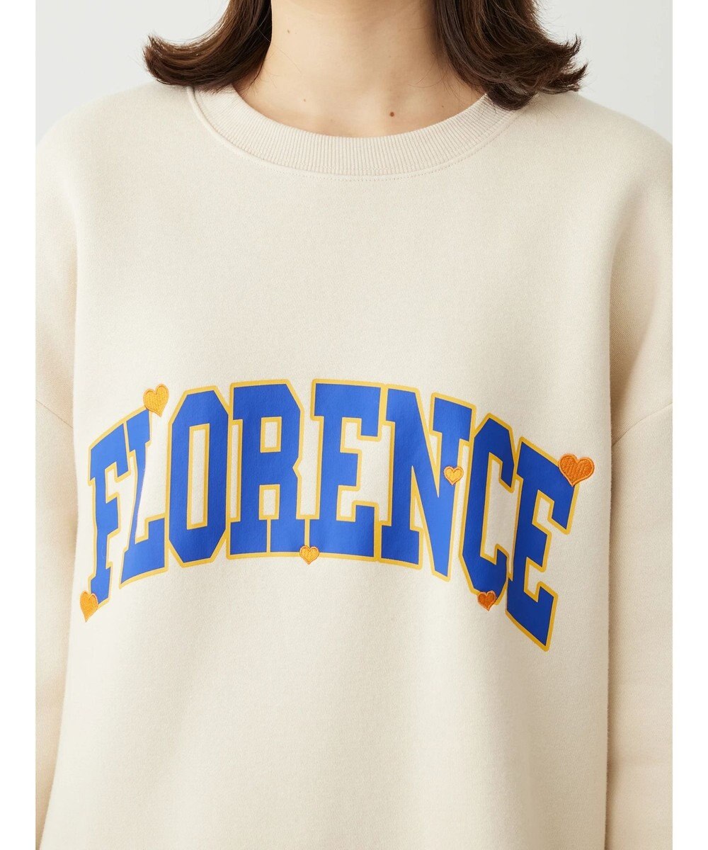 Green Parks ・Ｄｏｕｂｌｅ　Ｆｌａｇｓ　ロゴｐｔ＆刺繍スウェット 