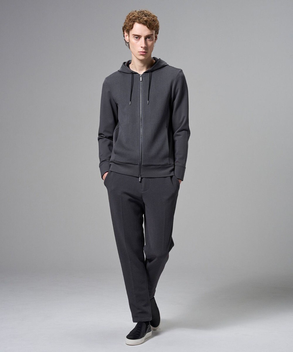 JOSEPH HOMME 【オリジナル素材 】ライトタックジャージー   ジップアップフーディー 