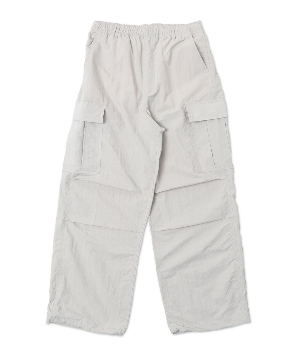 WEGO 【ウエストゴム/MLサイズ展開】ナイロンイージーカーゴパンツ 
