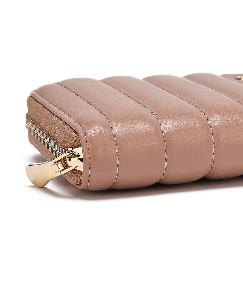 style code 【MERCURYDUO/マーキュリーデュオ】スタッズキルティング　ラウンド長財布 