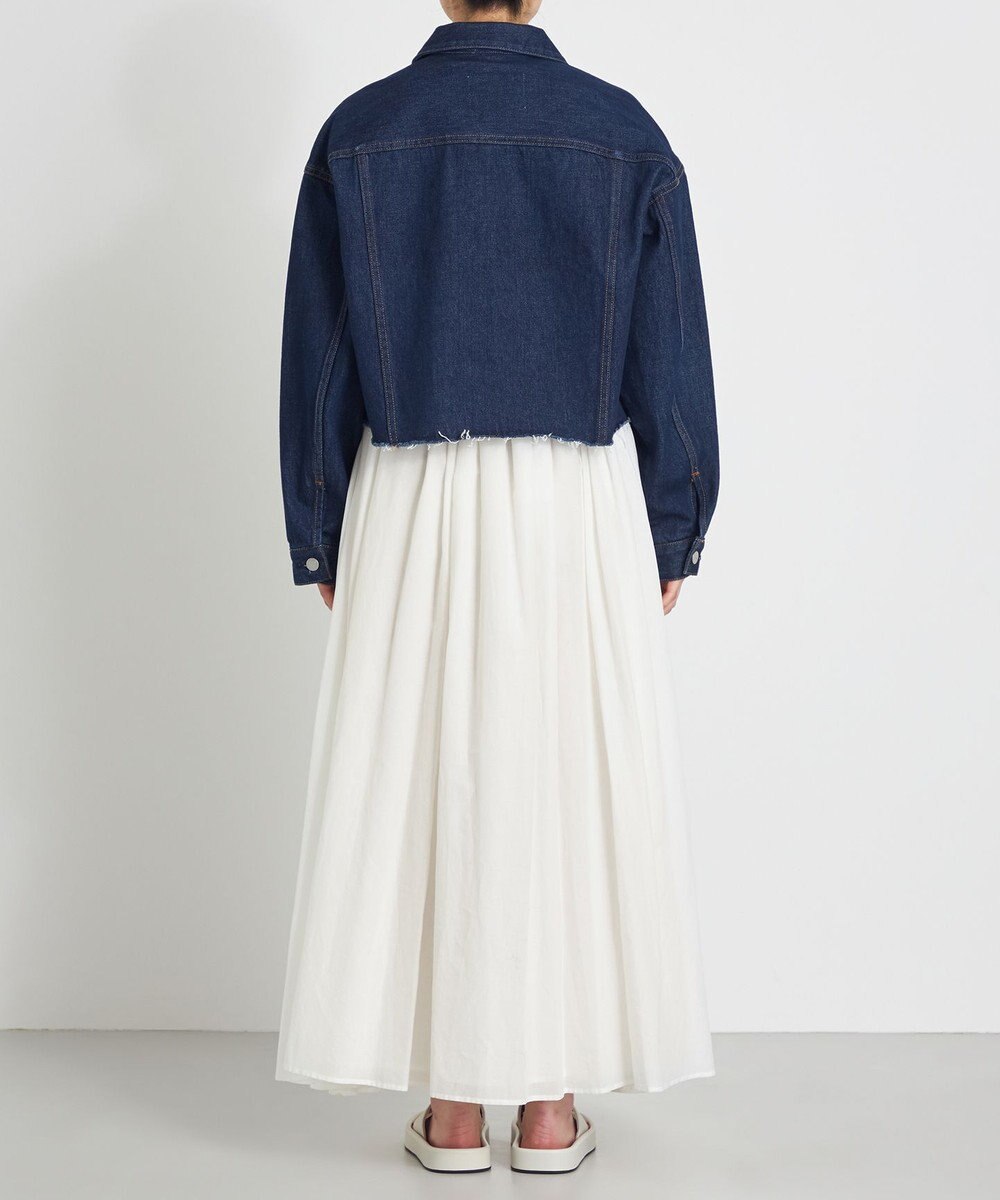 NAVE 【Nave　洗える】クロップド デニムジャケット 