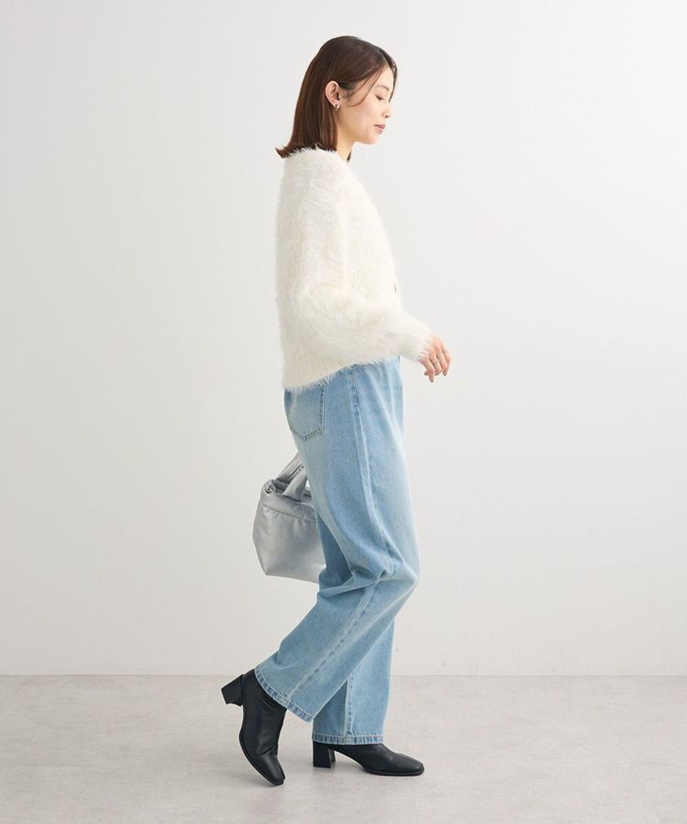 Green Parks ・Ｐｅｔｉｔ　Ｆｌｅｕｒ　シャギーニットカーディガン 