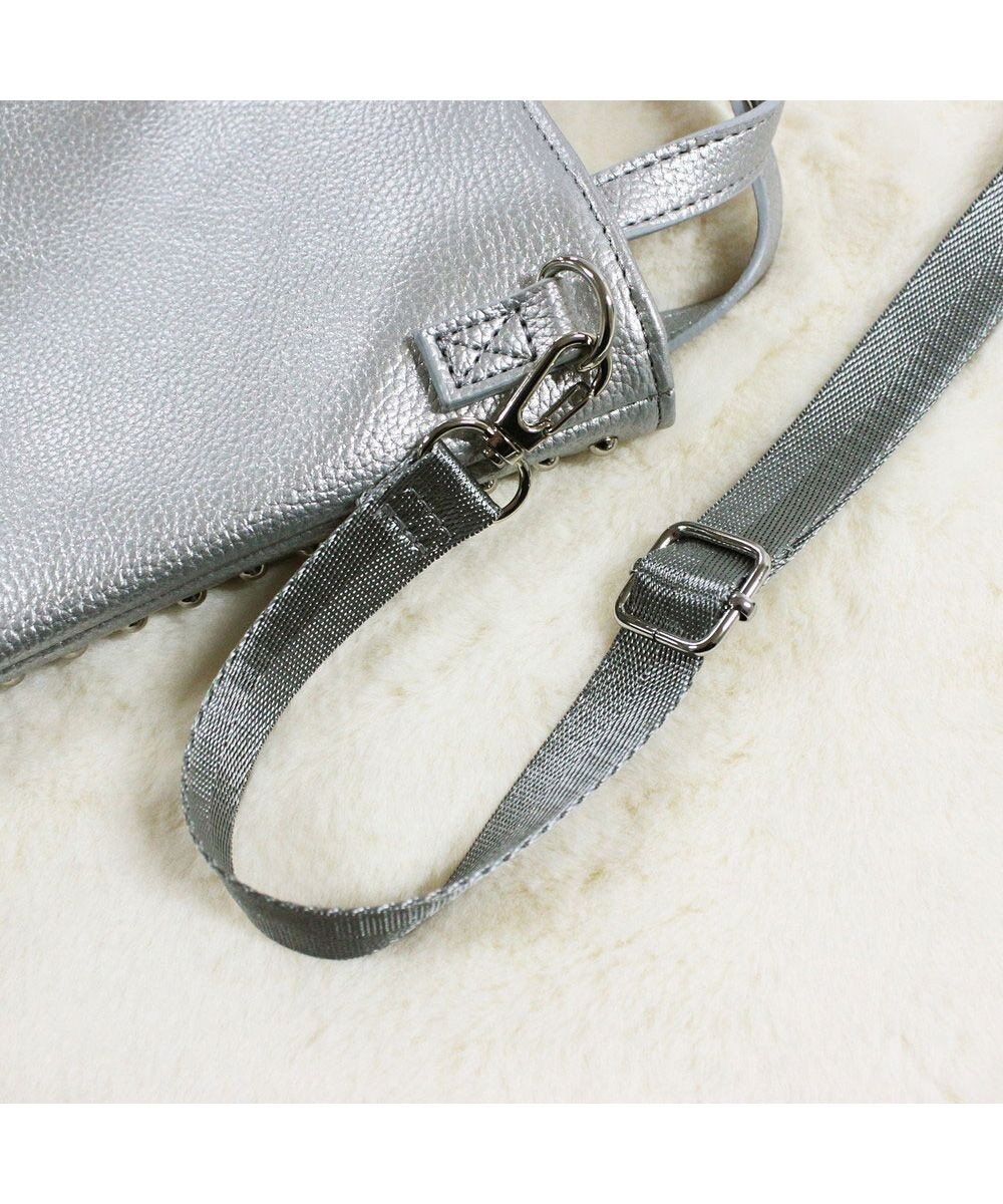 ROOTOTE 0661【直営店限定:ミニショルダー】ベビールー.シルバースタッヅ-A 