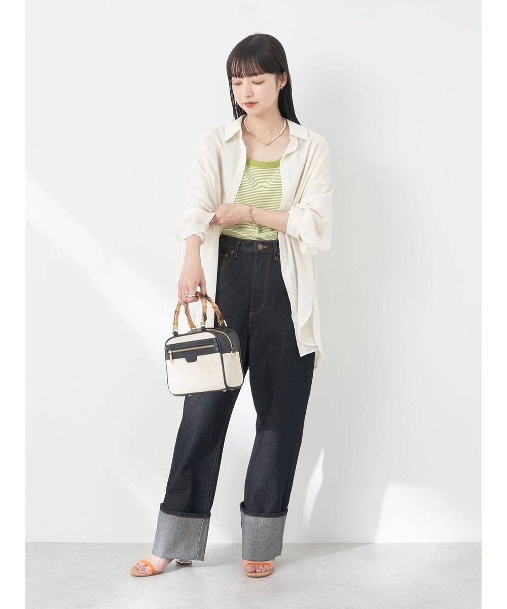 earth music&ecology シアーボーイズライクシャツ 