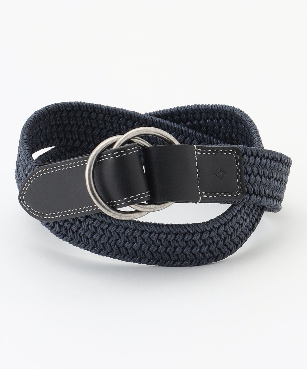 JOSEPH ABBOUD 【イタリア素材・ストレッチ・日本製】 ストレッチリネン ベルト 