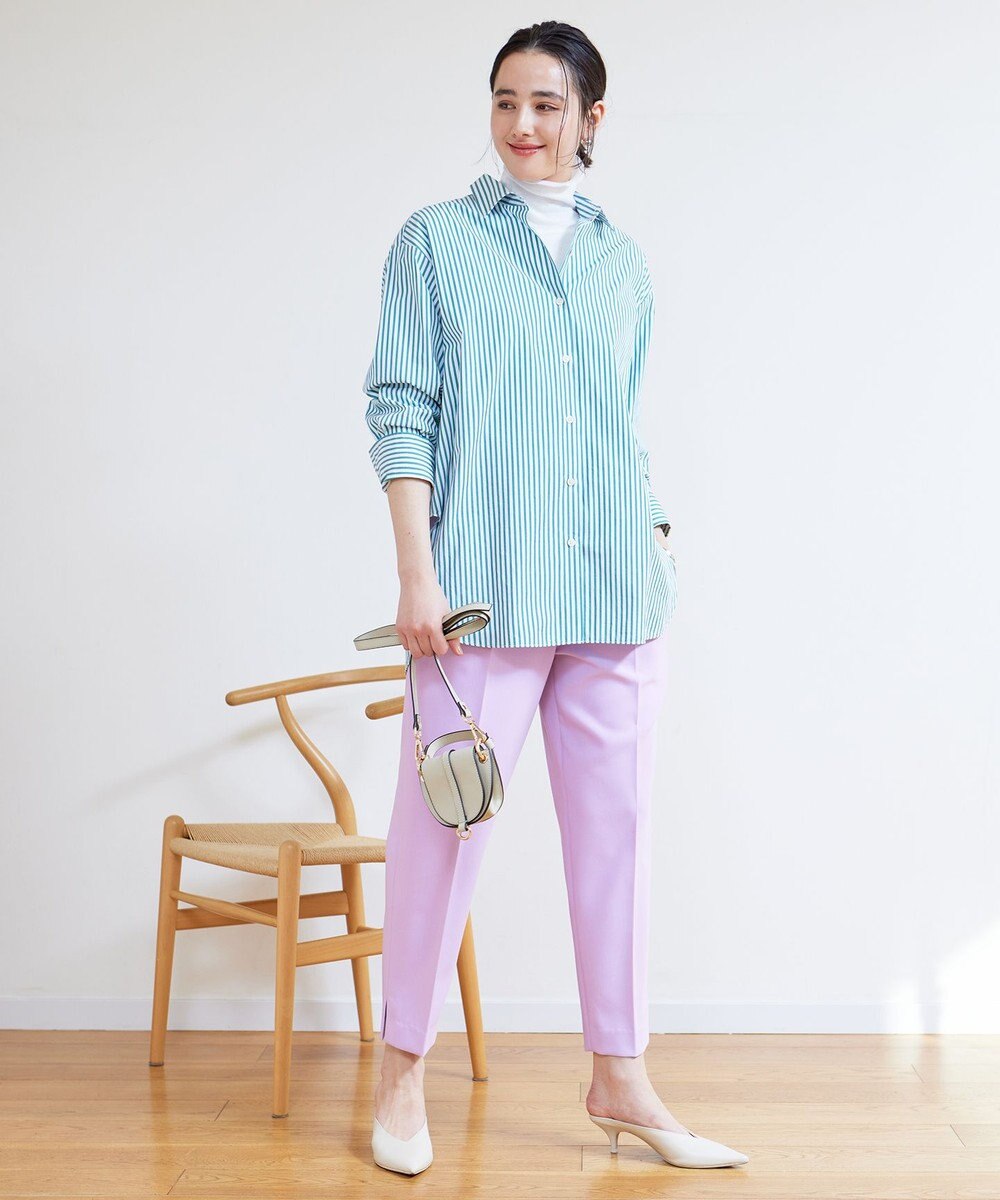 UNFILO 【洗える】イージーケア オーバーシャツ 