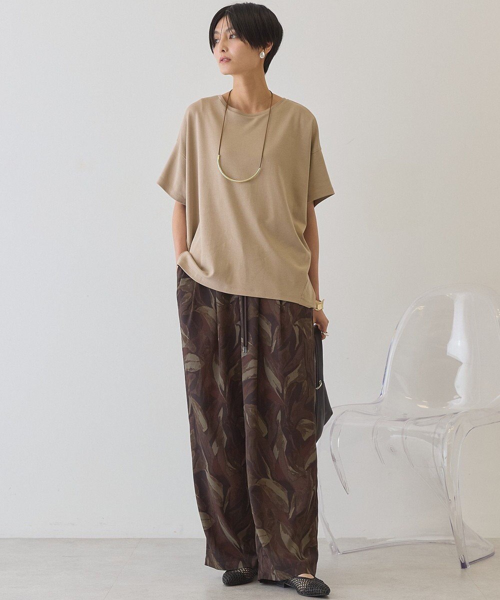 AMERICAN HOLIC 半袖コクーンカットプルオーバー 