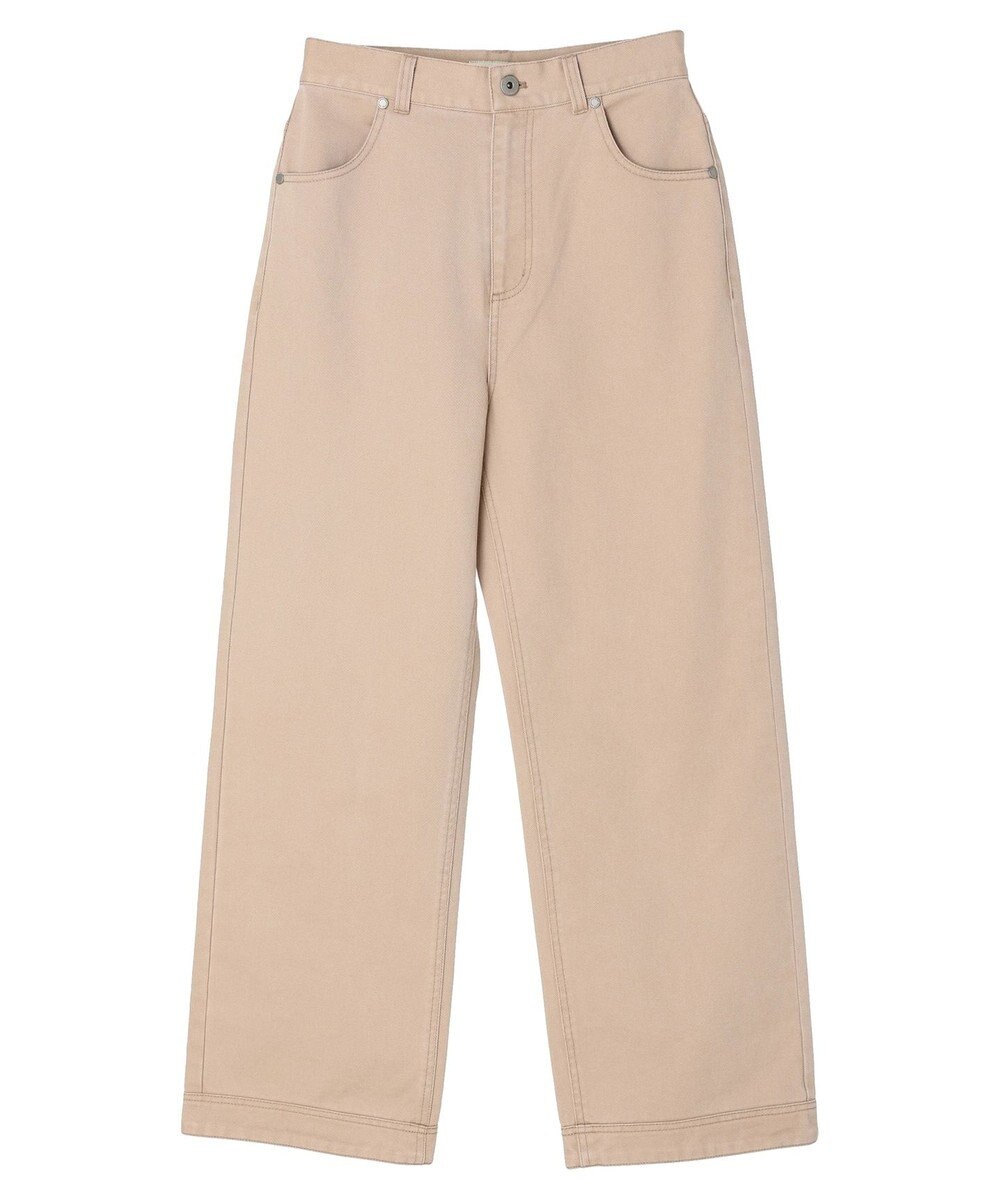 earth music&ecology コットンツイルバギーパンツ 