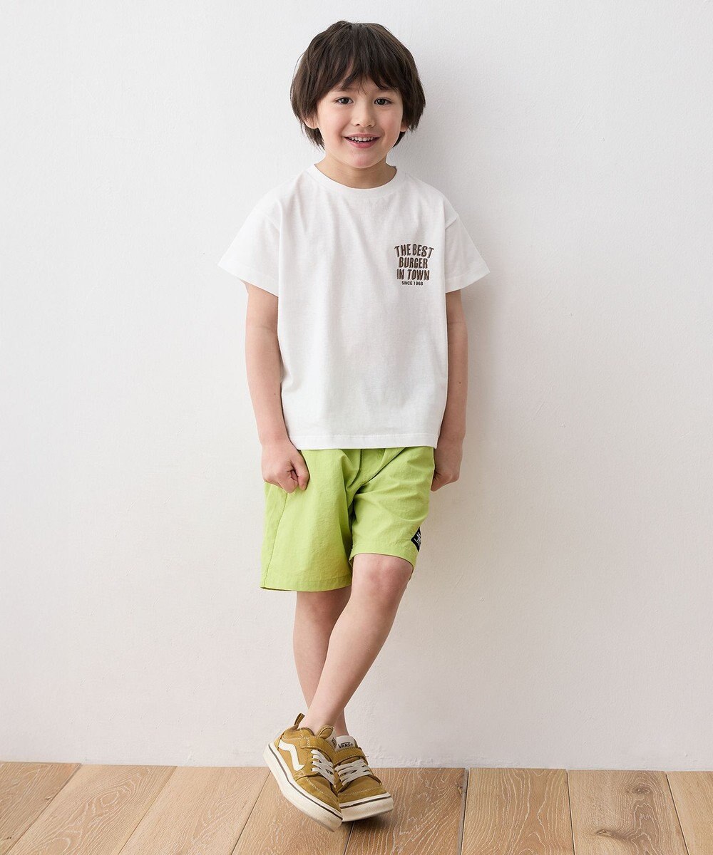 ANY KIDS バックプリント 半袖Tシャツ 