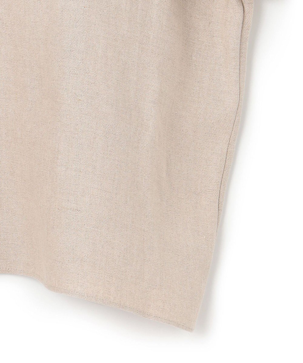 BEIGE， 【S-size】CHESTNUT / ノーカラーブラウス 