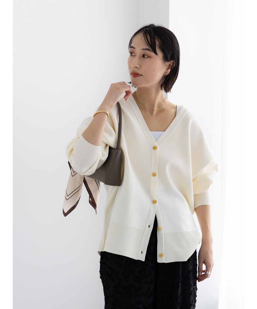 Te chichi コクーンVネックカーディガン 