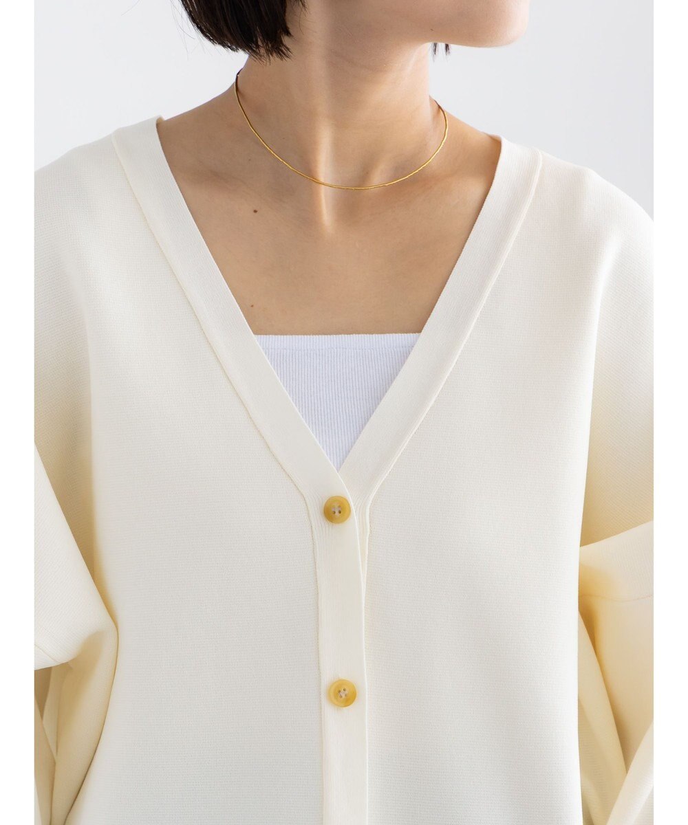 Te chichi コクーンVネックカーディガン 
