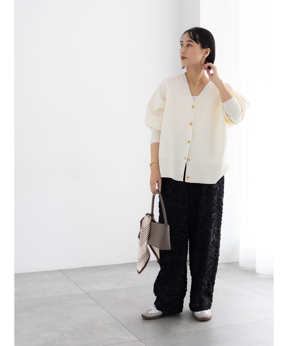 Te chichi コクーンVネックカーディガン 