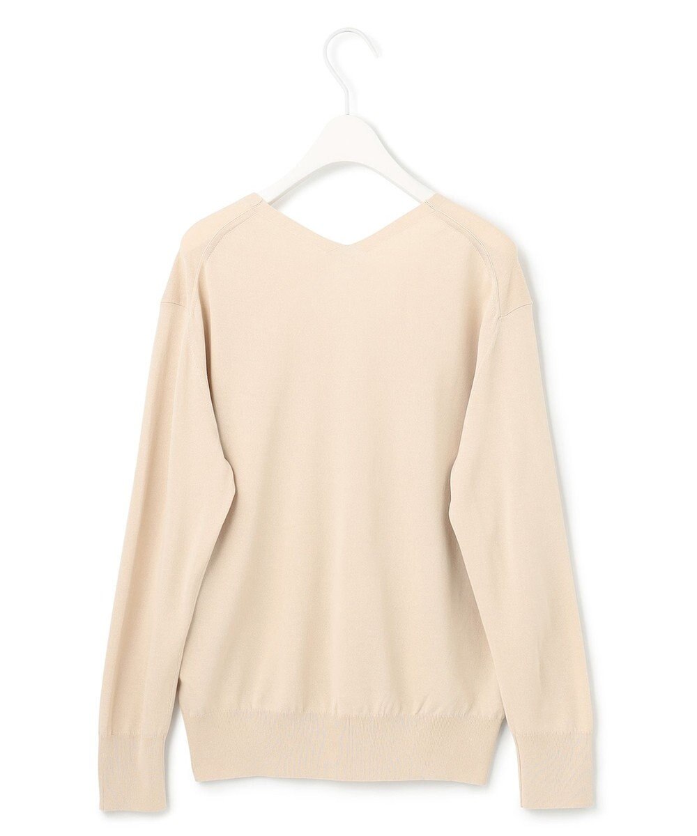 ICB 【WEB限定カラーあり・洗える】シンセティックハイゲージ Vネックプルオーバー 