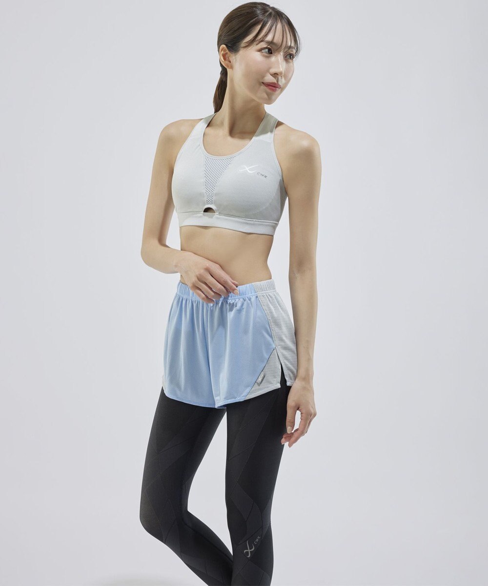 CW-X 【WOMEN】 CW-X ハイサポート タイプ スポーツブラ 【SPORTSゆれケアBra】 メッシュ ユレ・ズレをおさえる ムレにくい マラソン ジョギング 球技 ノンワイヤー レディース HTY178 /ワコール 