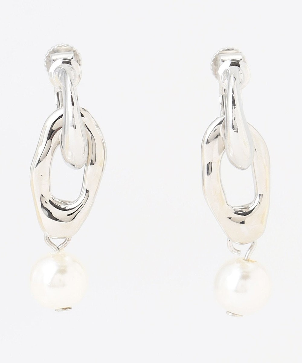 ANY 【WEB限定】スイングパールイヤリング 