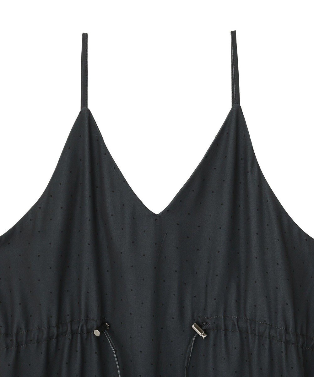 AMERICAN HOLIC サイドシャーリングVネックドットキャミワンピース 
