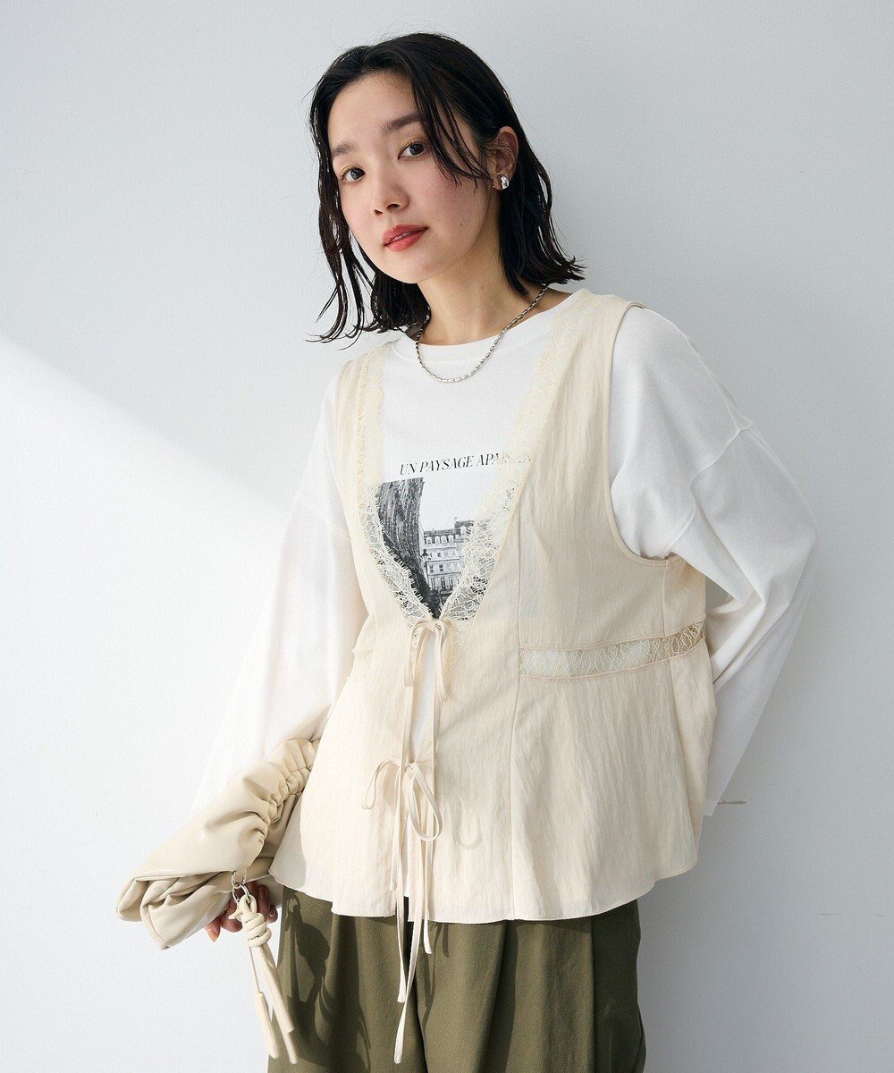 Green Parks アソートロゴ長袖ＴＥＥ 