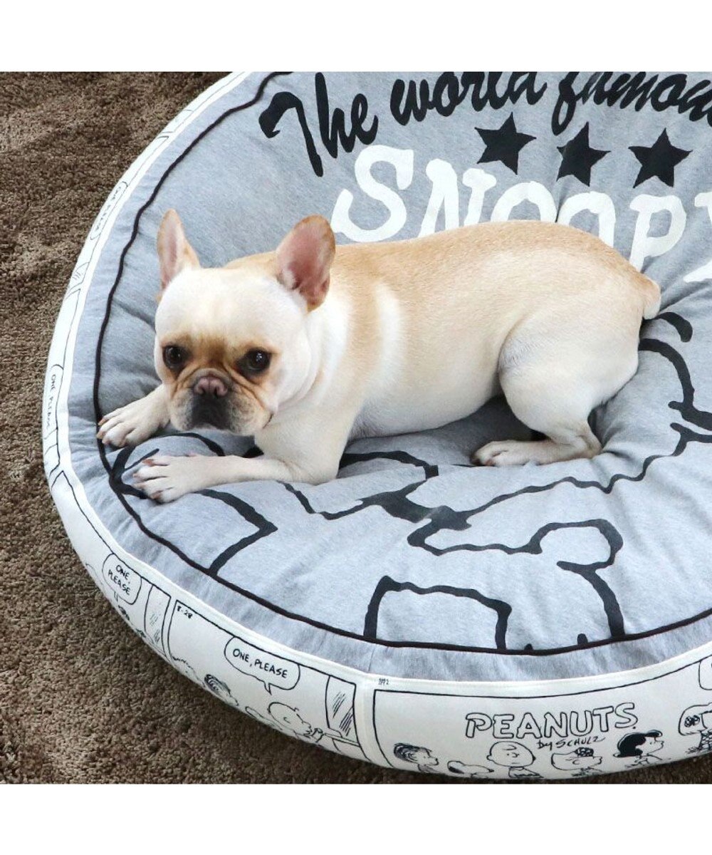 PET PARADISE スヌーピー クッション （90cm） 《ハッピーダンス柄》 