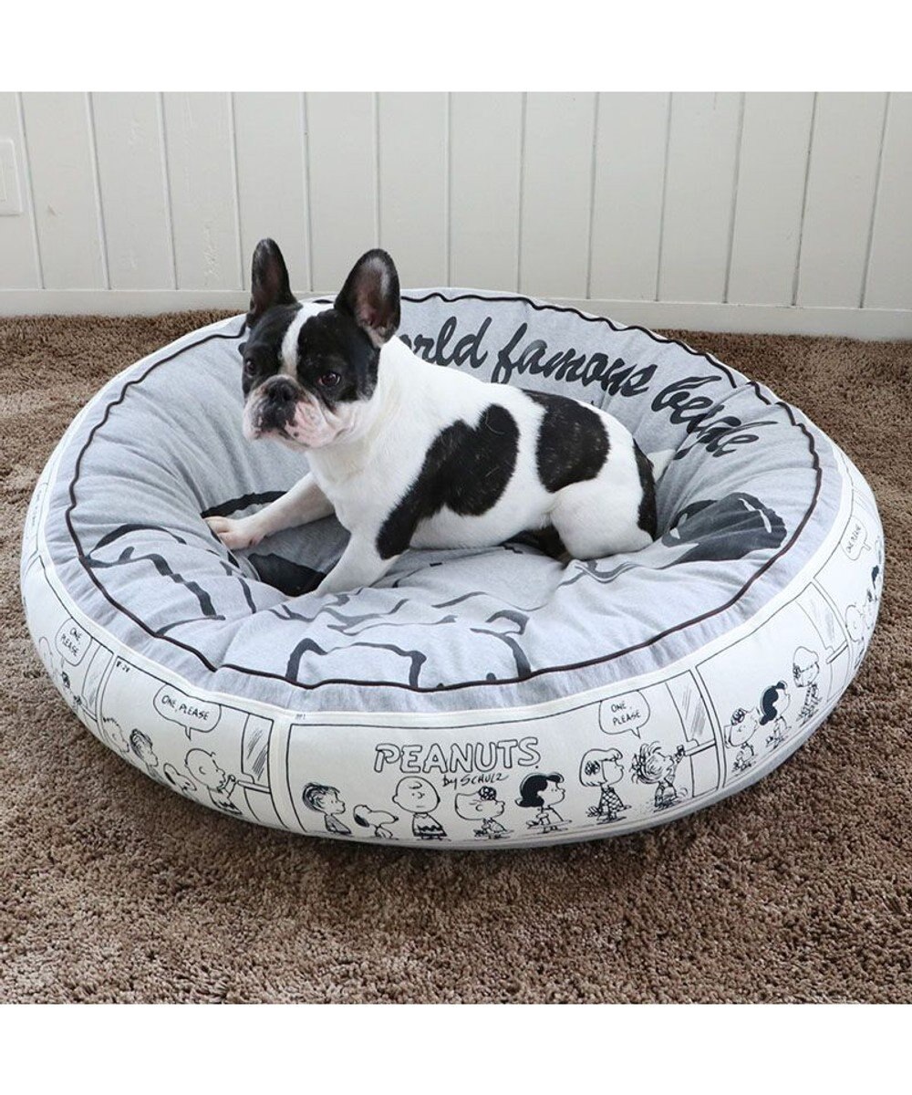 PET PARADISE スヌーピー クッション （90cm） 《ハッピーダンス柄》 