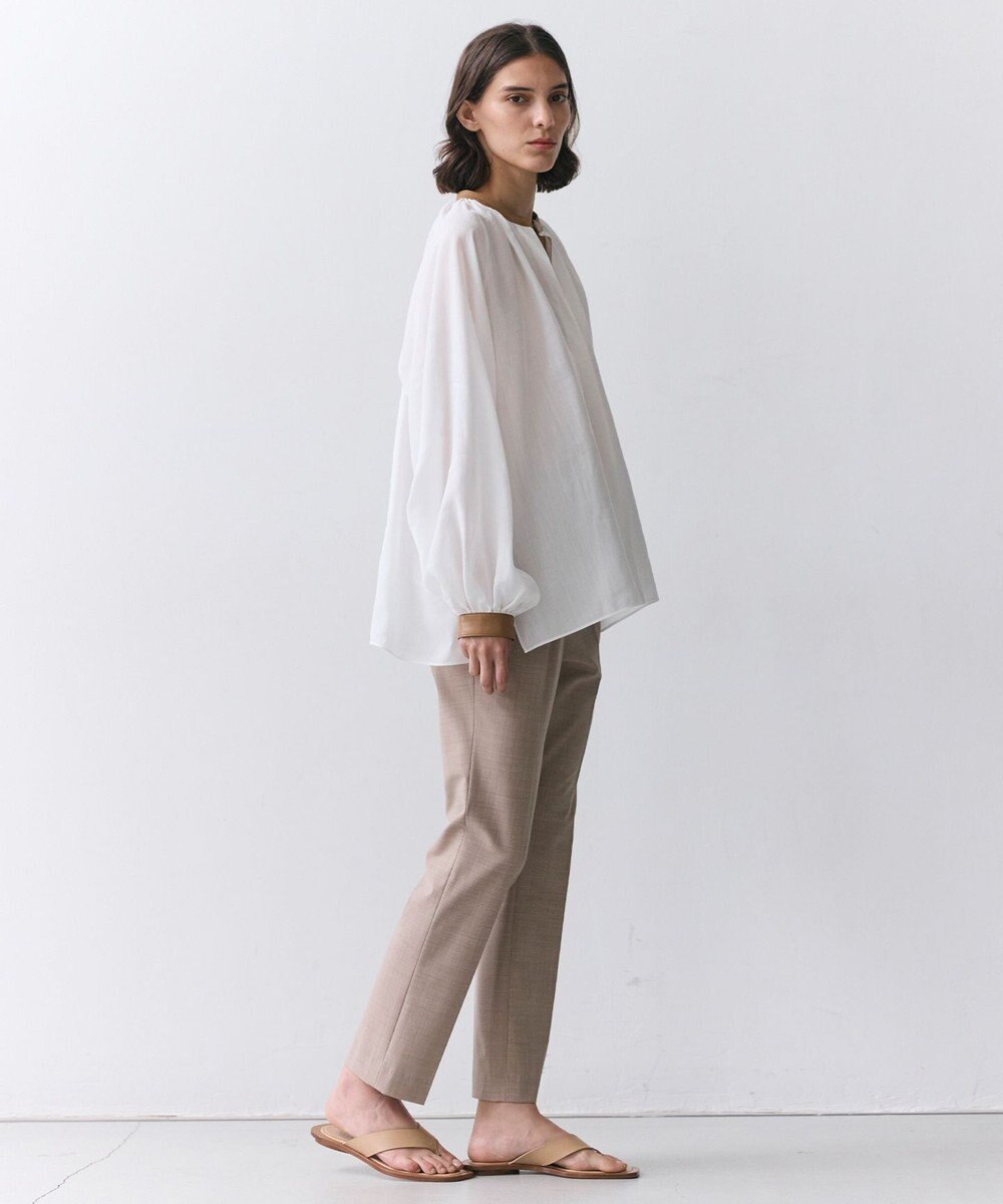 BEIGE， CELEST / ウエストゴム イージーストレートパンツ 