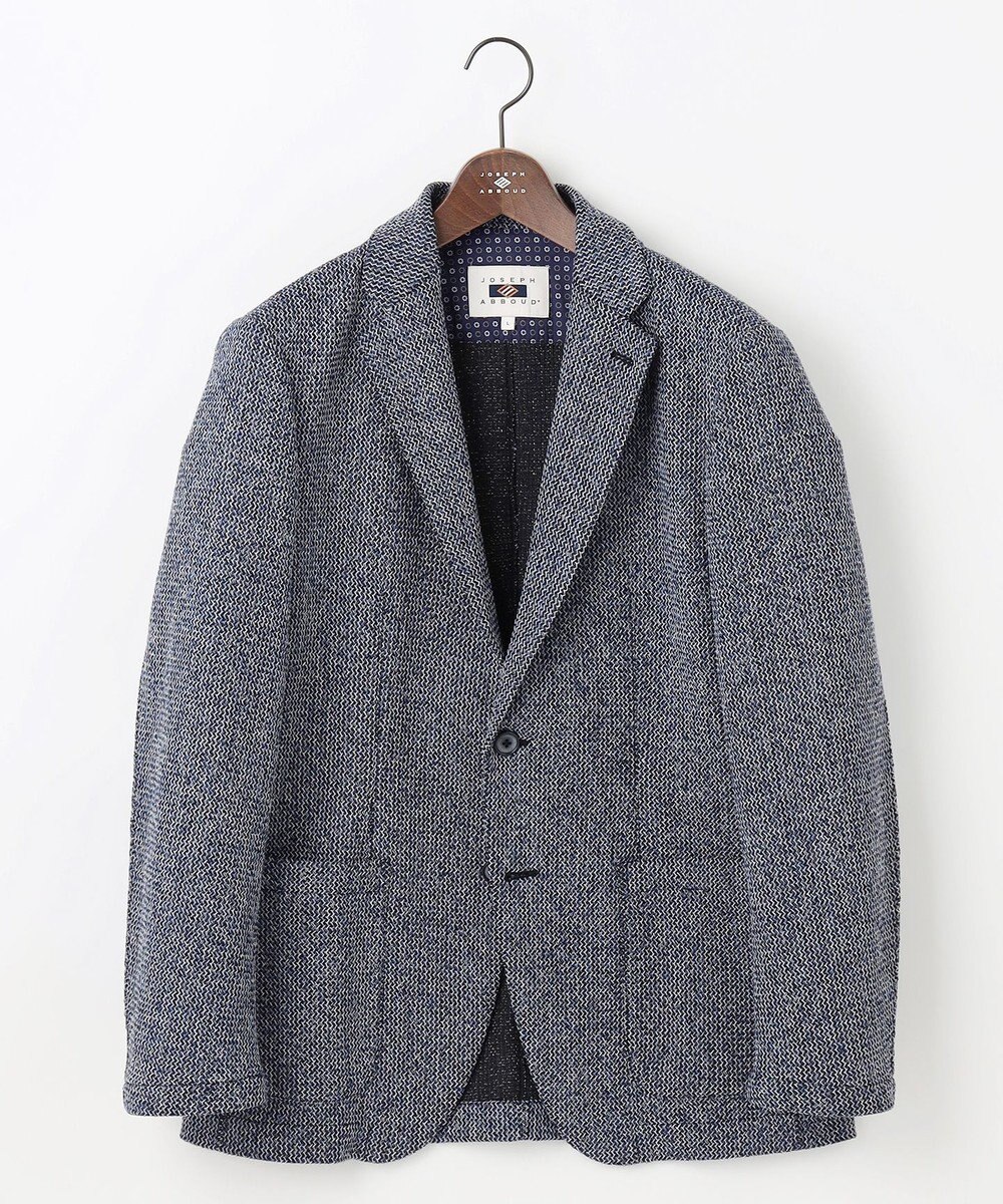 JOSEPH ABBOUD 【軽量/ストレッチ/洗える/JAPANファブリック/和紙】コンフォータブルジャージー ジャケット 