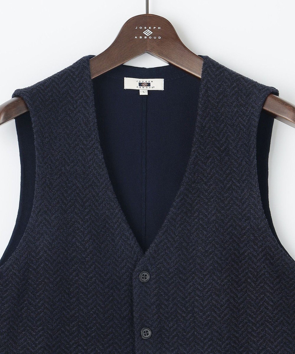 JOSEPH ABBOUD 【軽量/イージーケア】 KARL KARL ニット ベスト 