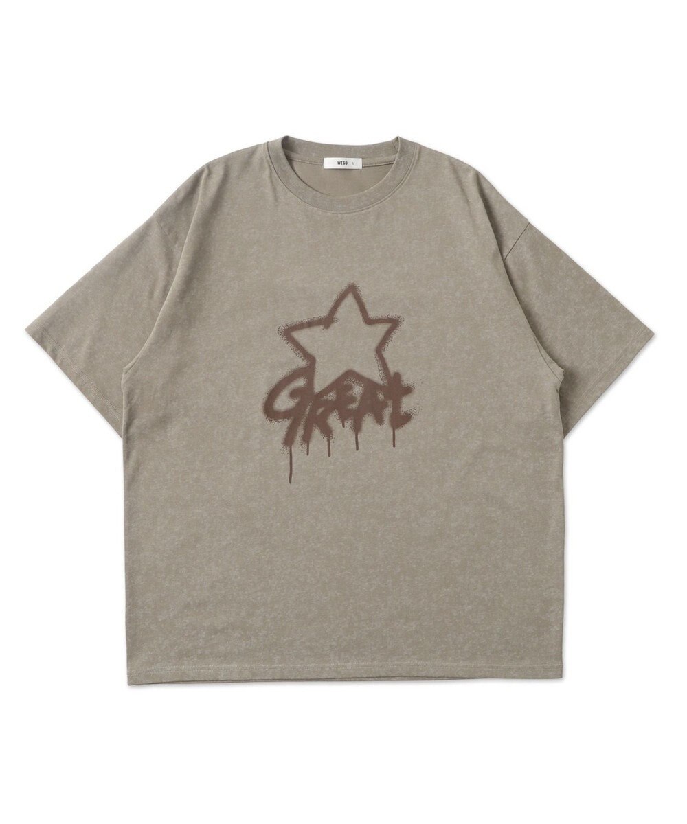 WEGO 【ユニセックス着用ITEM】スノーダイグラフィックT 