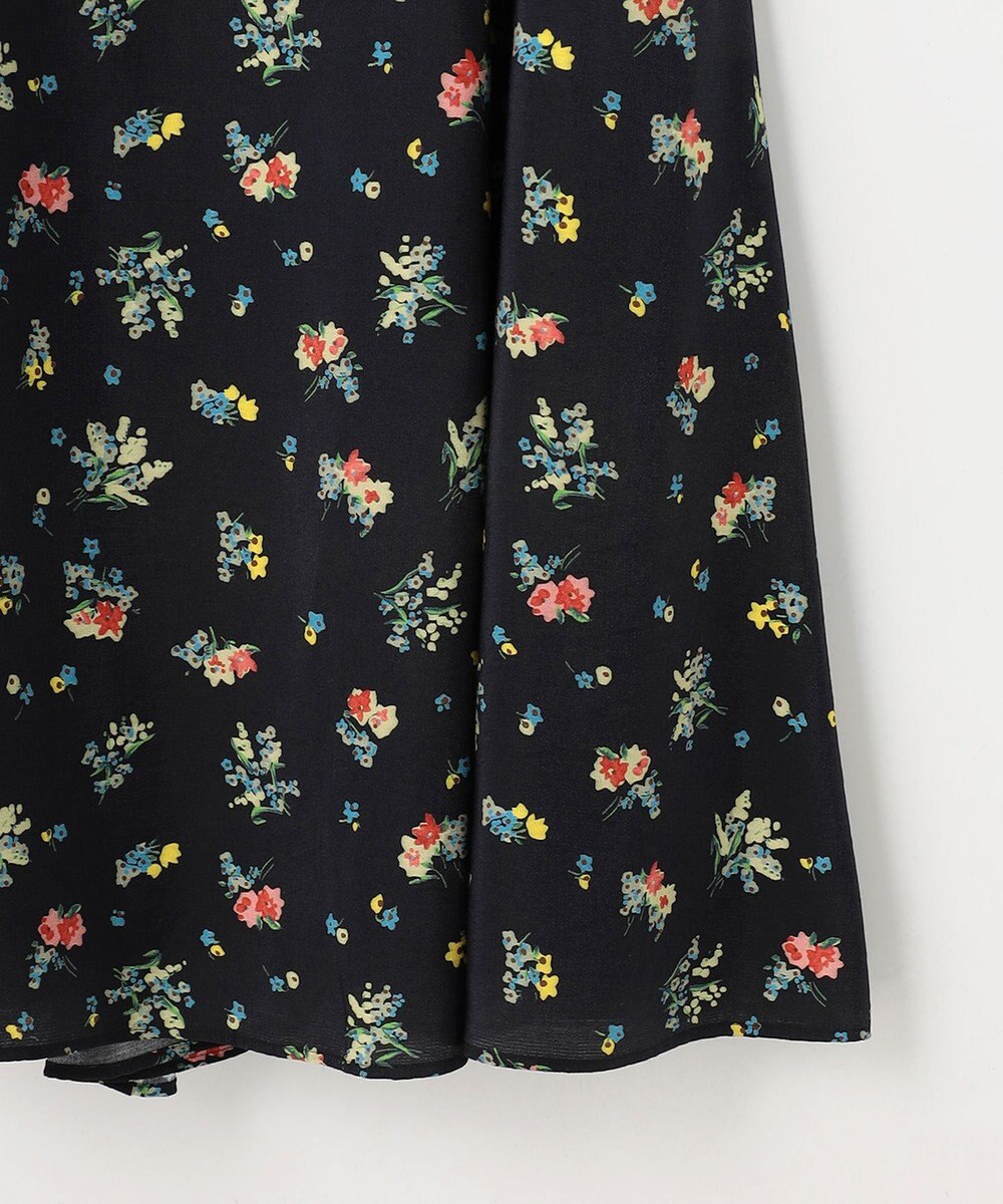 組曲 S 【先行予約】クラッシックフラワープリント フレアスカート 