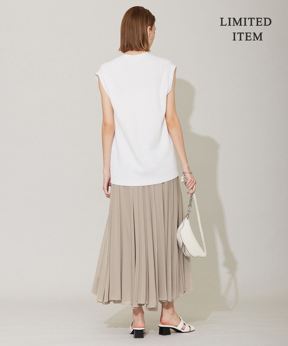 ICB 【WEB限定・洗える】SheerGloss スカート 