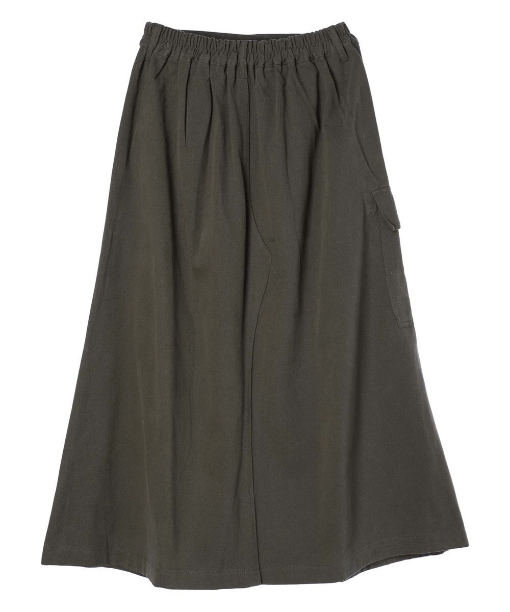 CRAFT STANDARD BOUTIQUE 綿ピーチカーゴスカート 