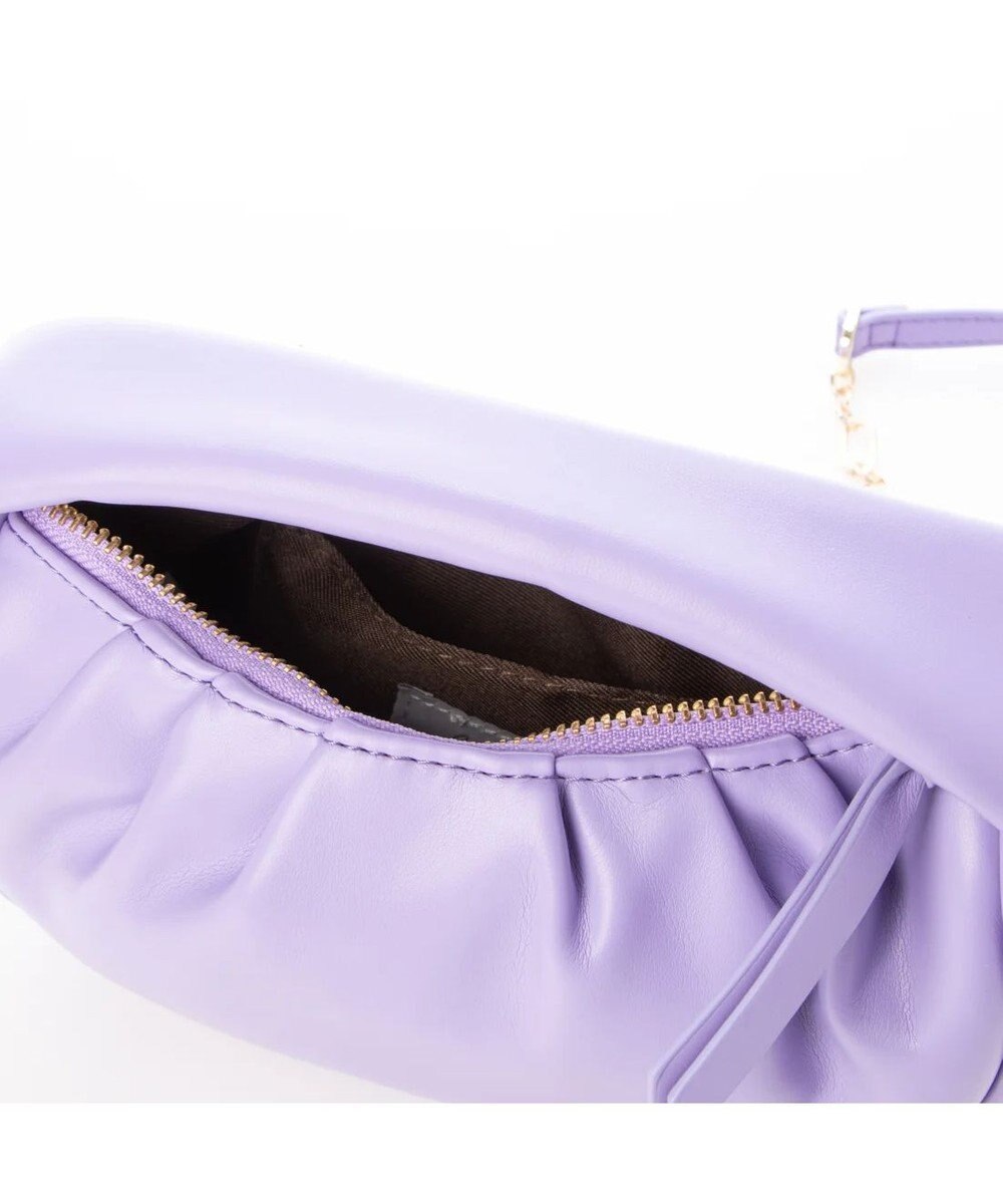 UNBILLION cachecache ハーフムーンギャザー2wayミニショルダー 