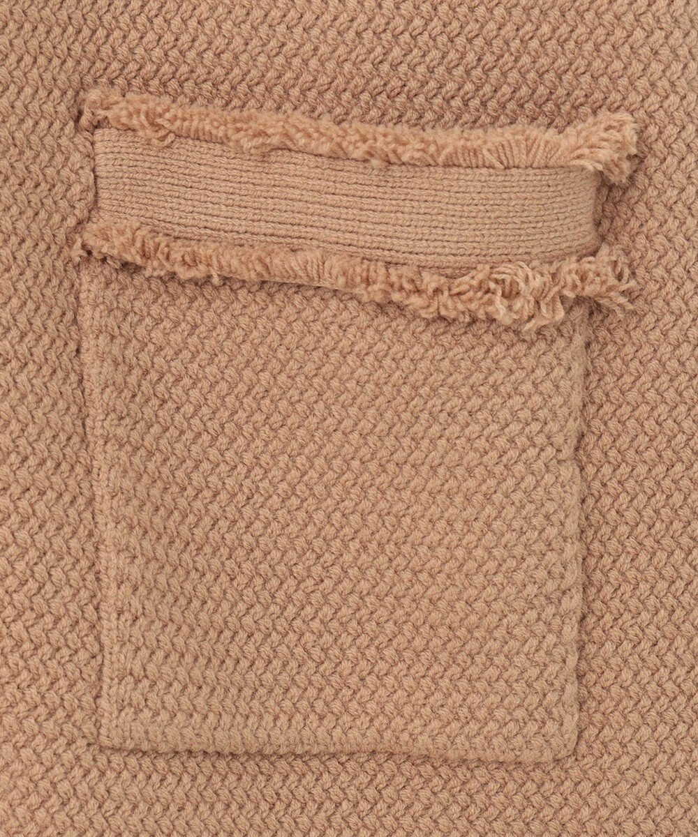 Feroux 【ONWARD CROSSET MAG掲載】ツイードライクニット ジャケット 