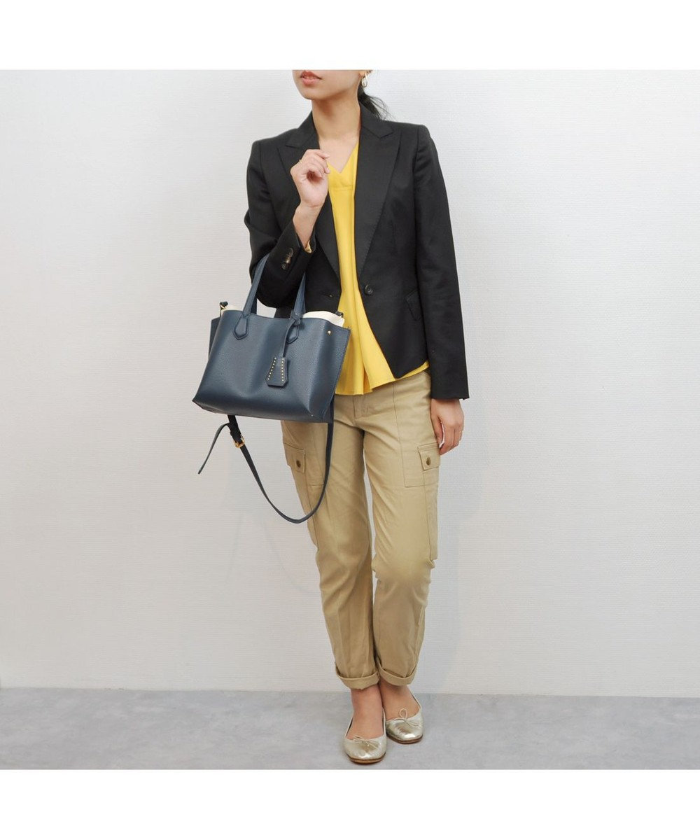 UNBILLION カシュカシュ cachechche / セパレートカラーパーテーショントート 