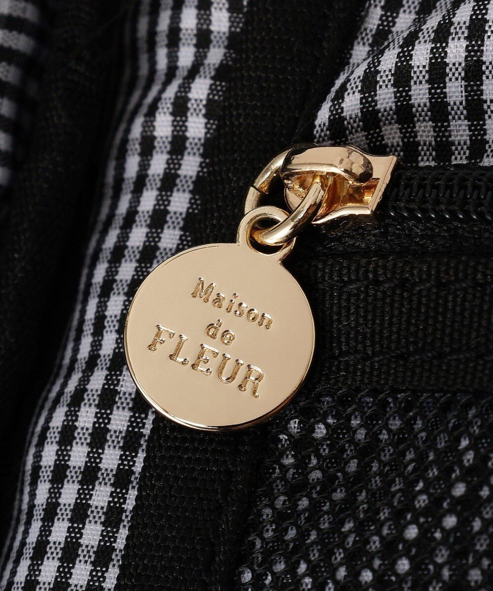 Maison de FLEUR リボン付きマルチショルダーバッグ 