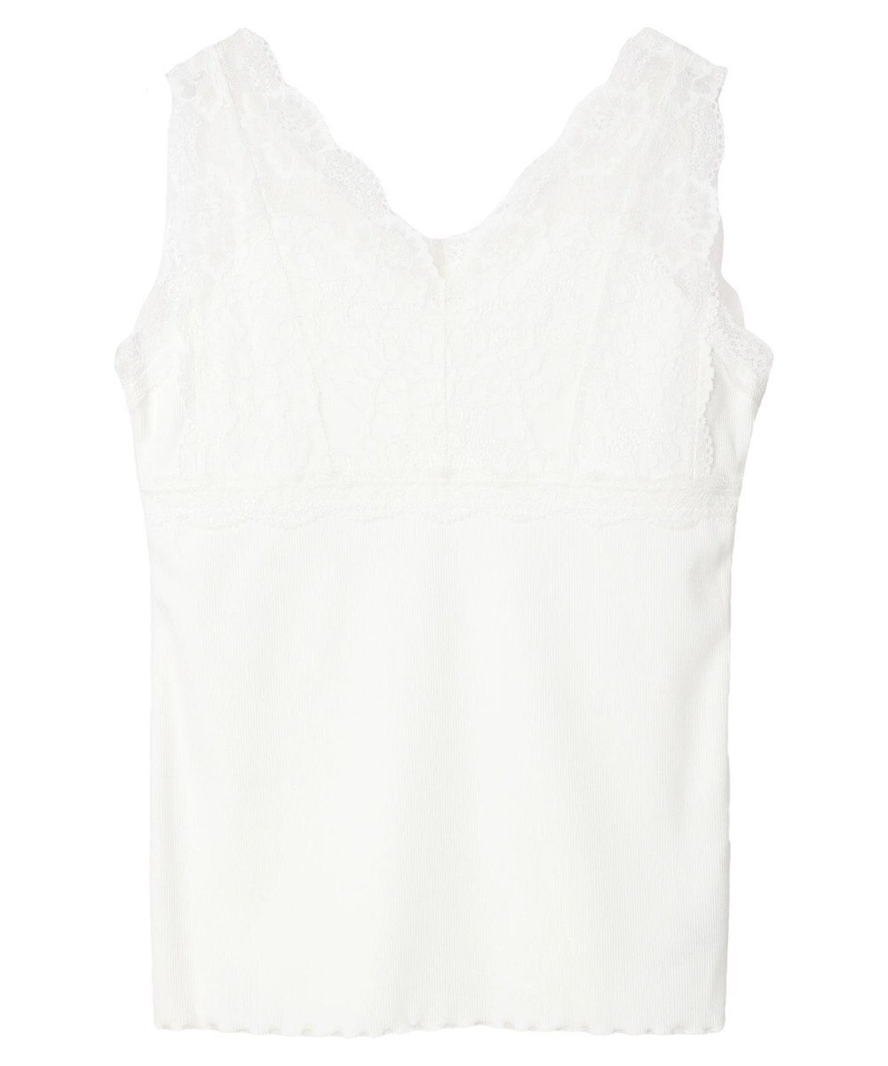 earth music&ecology 前後２ＷＡＹレースタンクトップ 