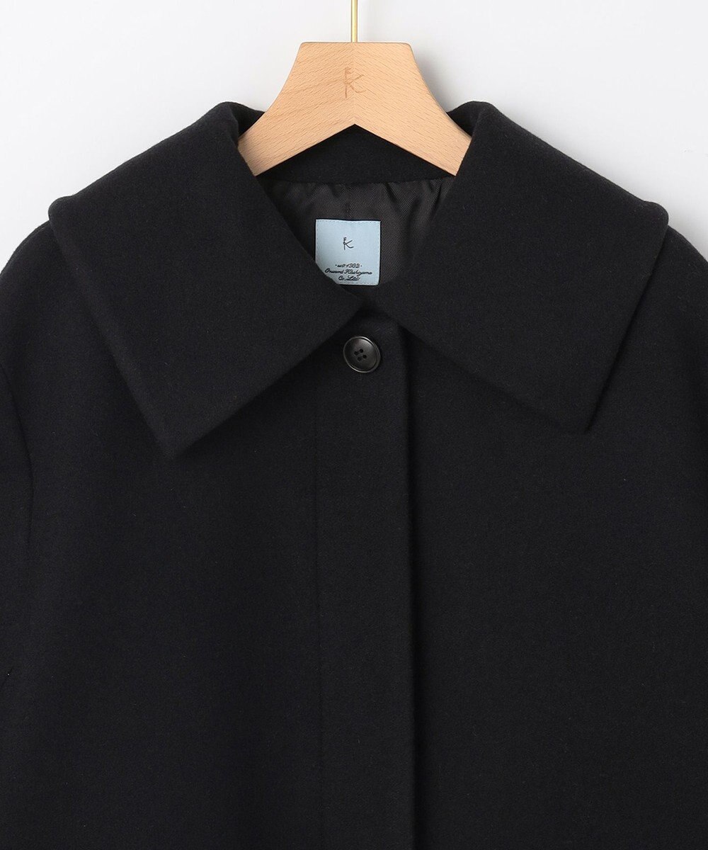 組曲 ウールモッサステンカラー コート 