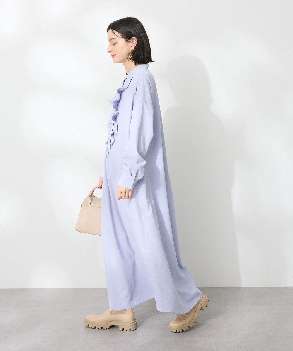 CRAFT STANDARD BOUTIQUE デシンフリルワンピース 