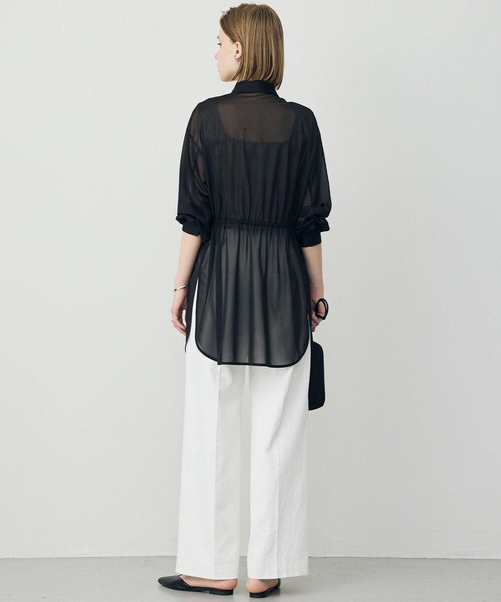 ICB L ハイゲージチュール ロングシャツ 