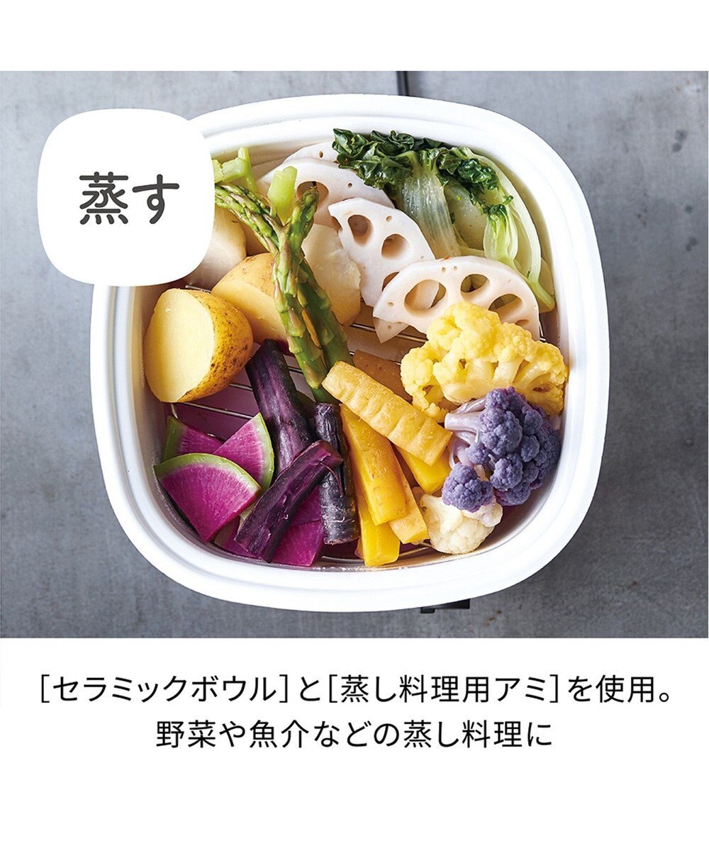 YAMATO テーブル＆キッチン 【レコルト】ポットデュオキャレ  レッド  RPD-4(R) 