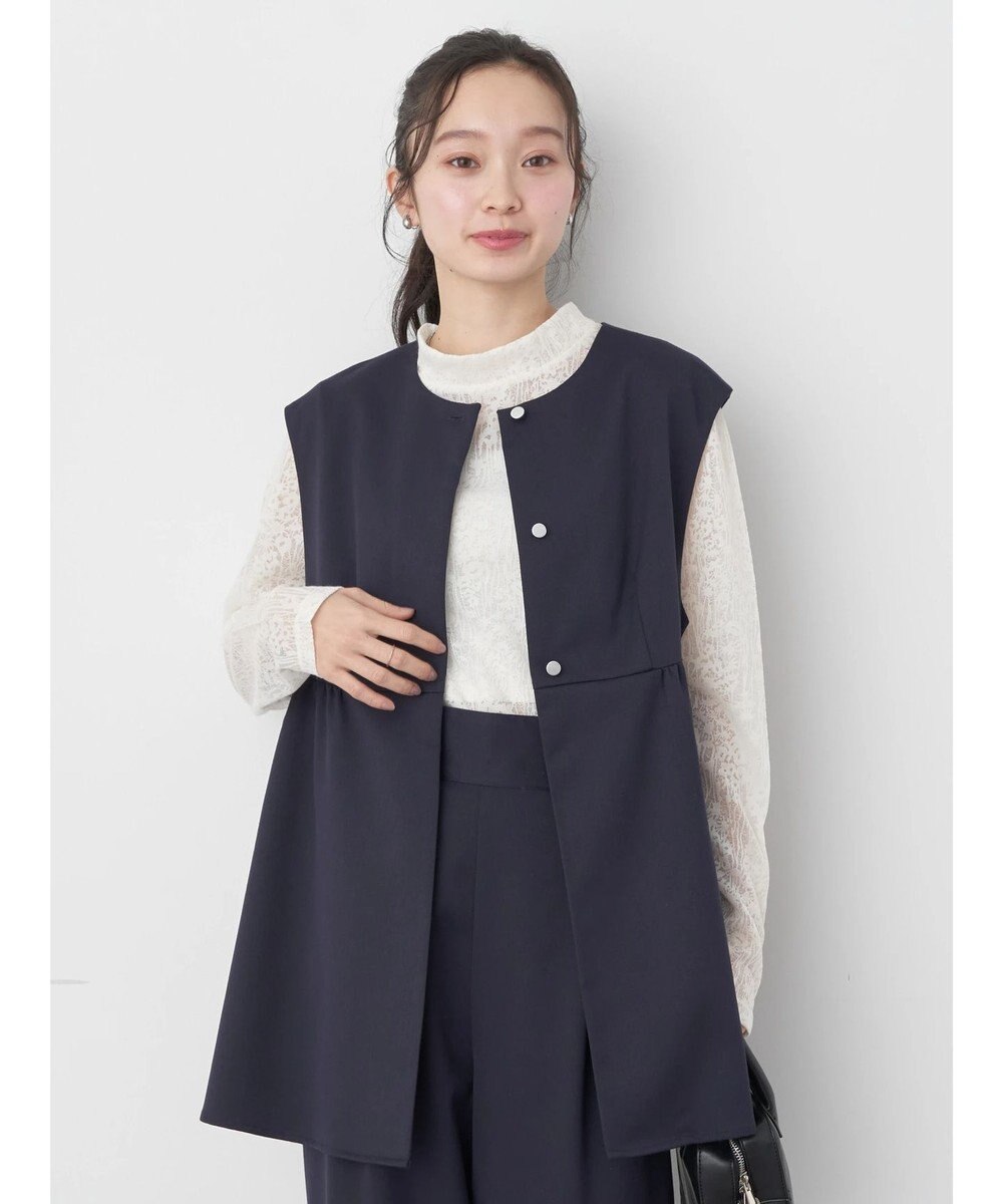 earth music&ecology ペプラムジレ 