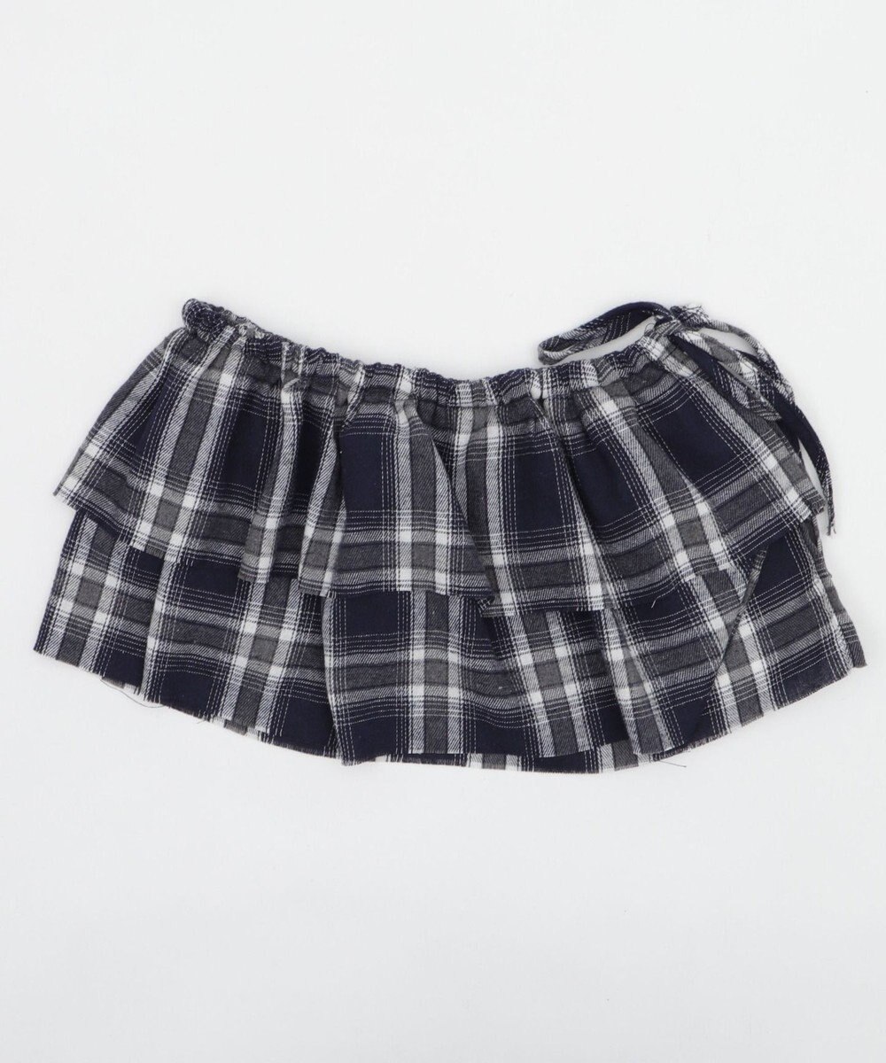 WEGO チェックラップスカート 