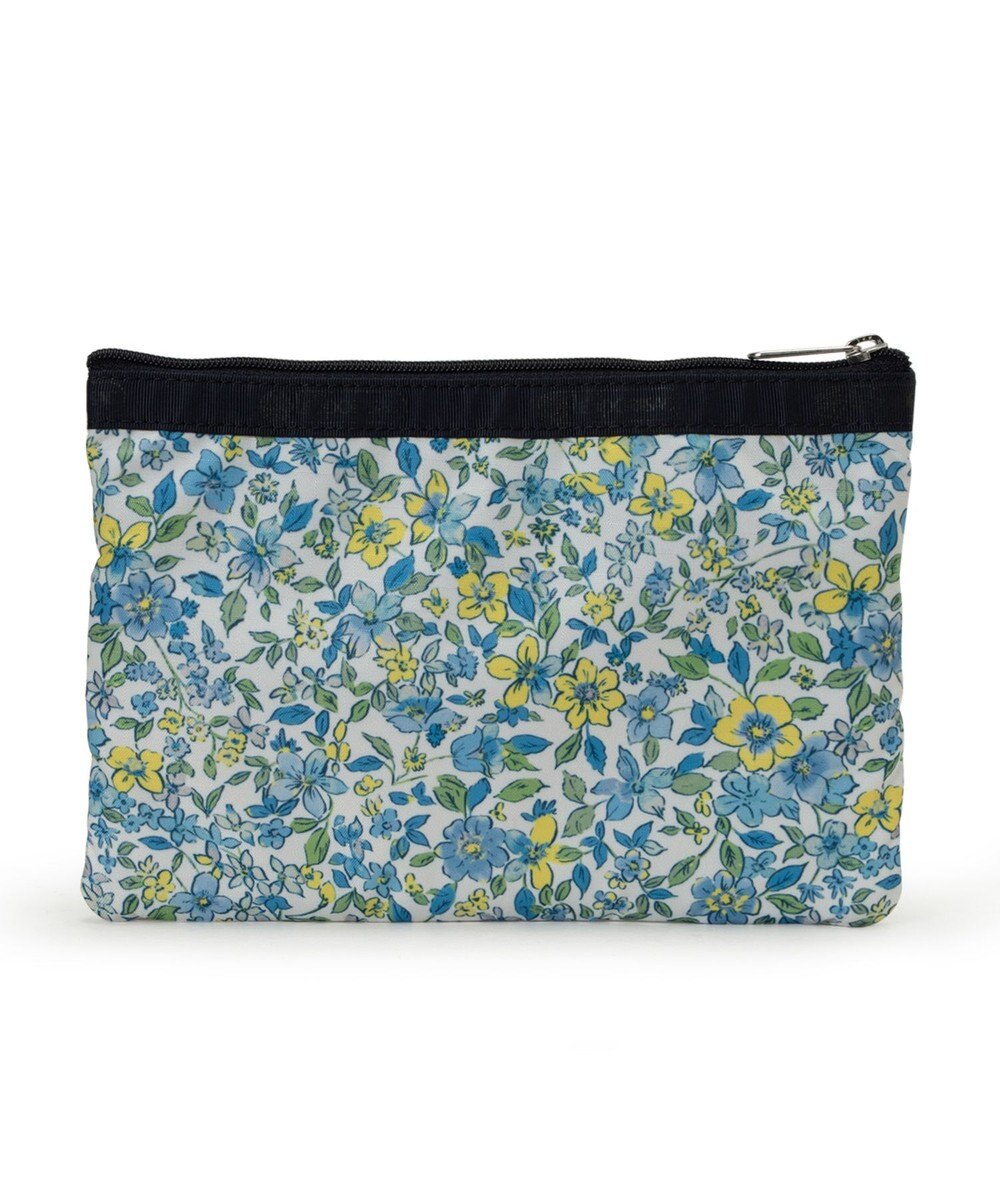 LeSportsac 3ZIP COSMETIC/タペストリーフラワーブルー 