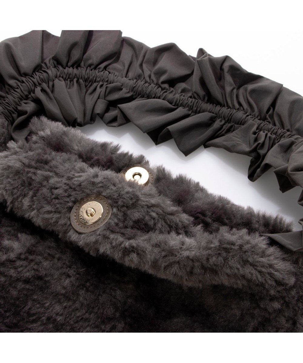 UNBILLION カシュカシュ cachecache / フリルハンドルボアトート 