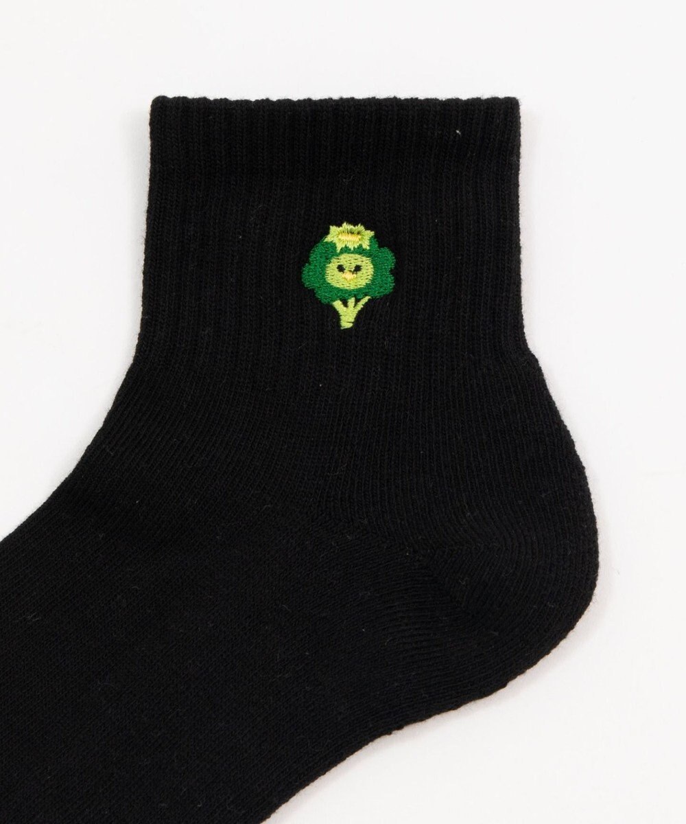 WEGO フードアニマル刺繍アンクルパイルソックス 