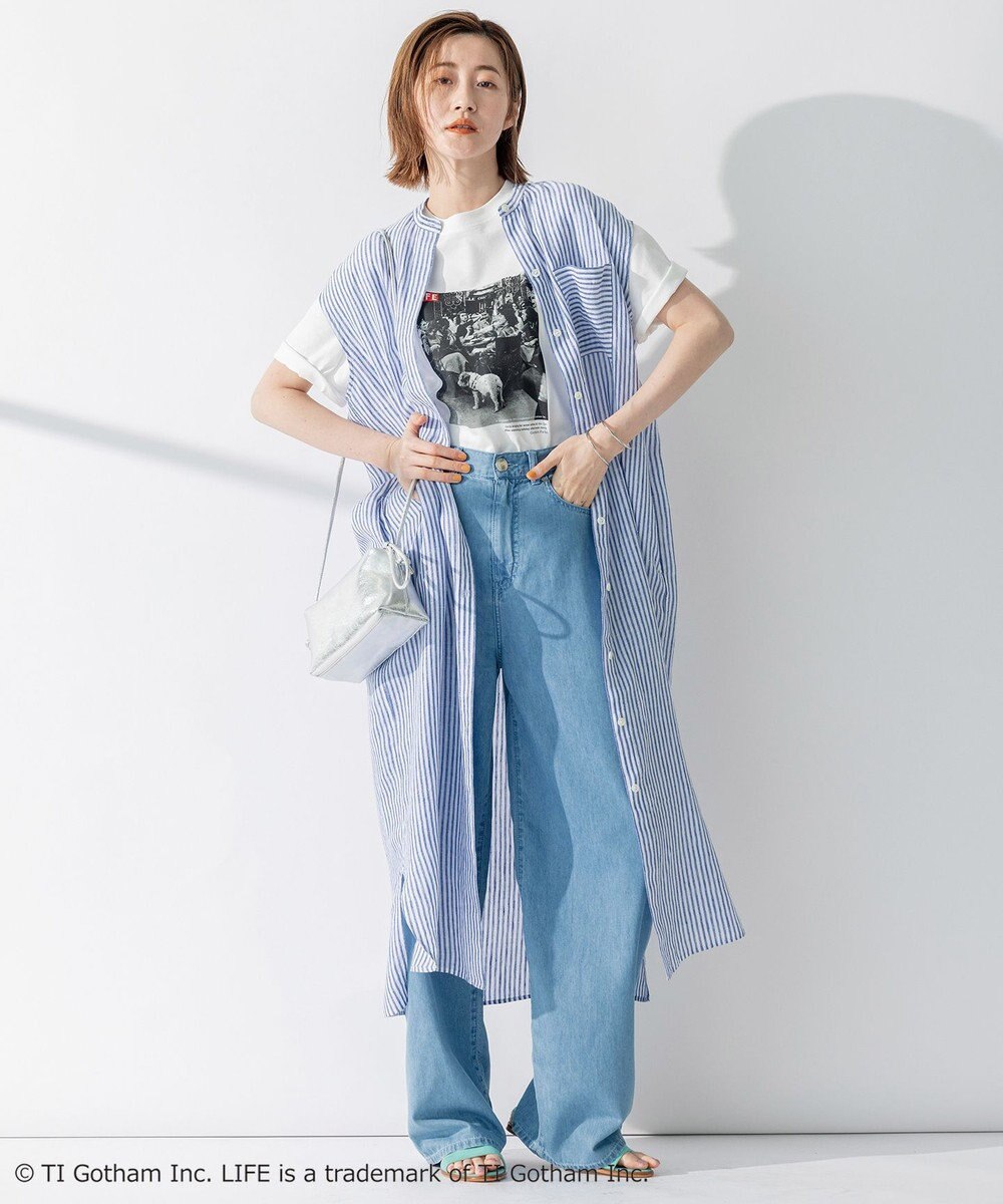 23区 L 【23区/LIFE】PHOTO Tシャツ 