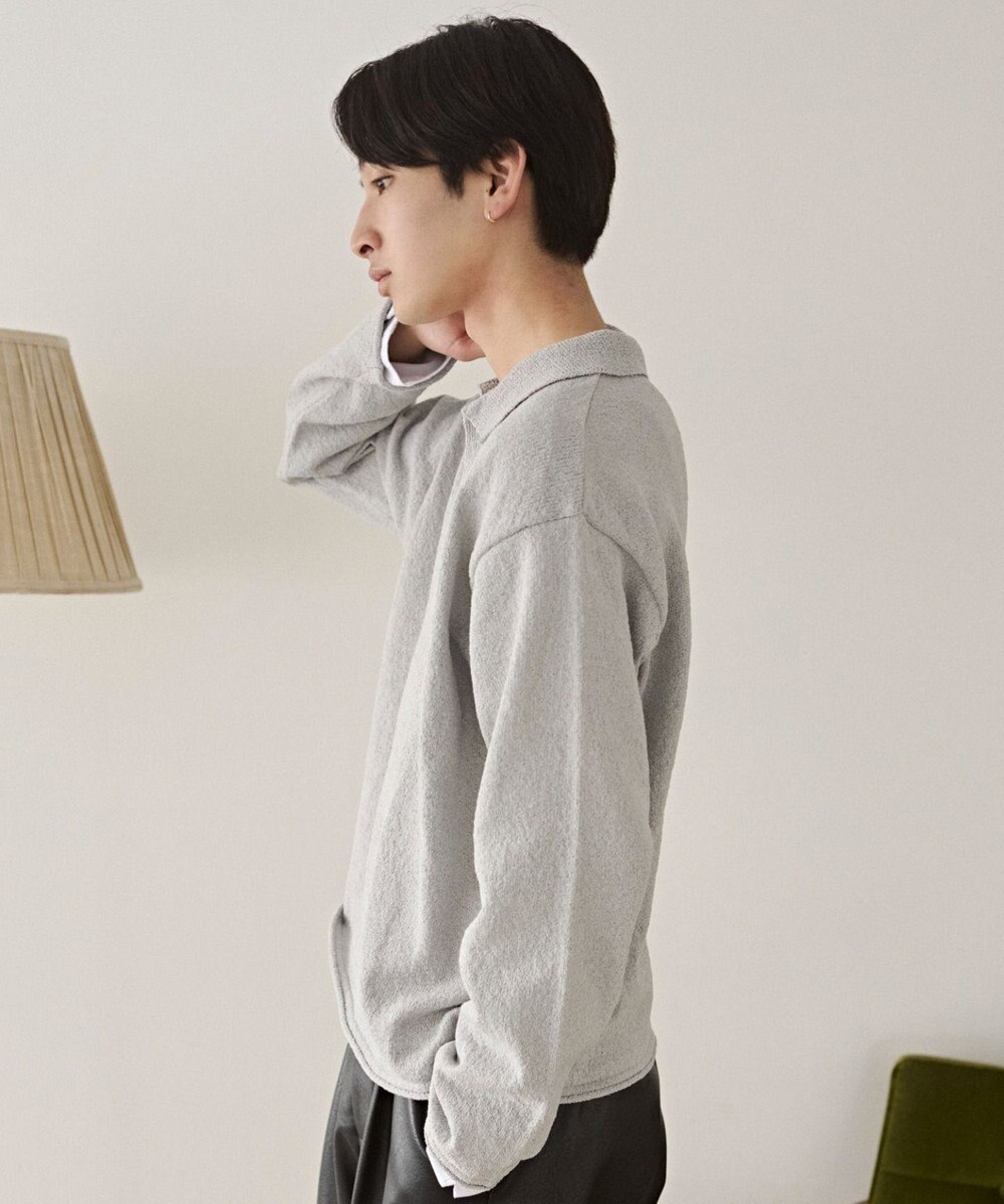 WEGO スキッパーニットポロ 