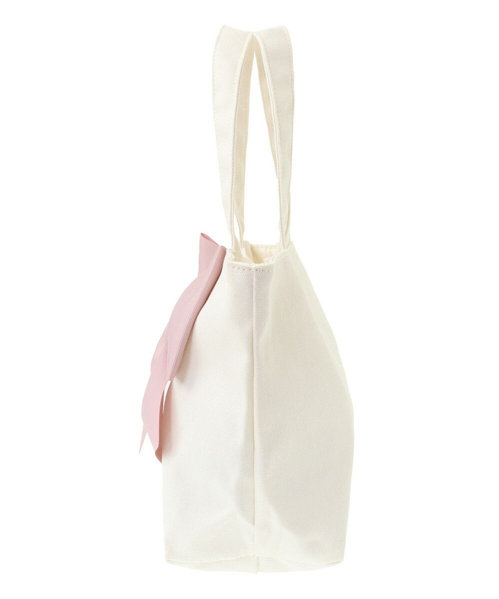 Maison de FLEUR EC限定 リボンキャンバストートバッグ 