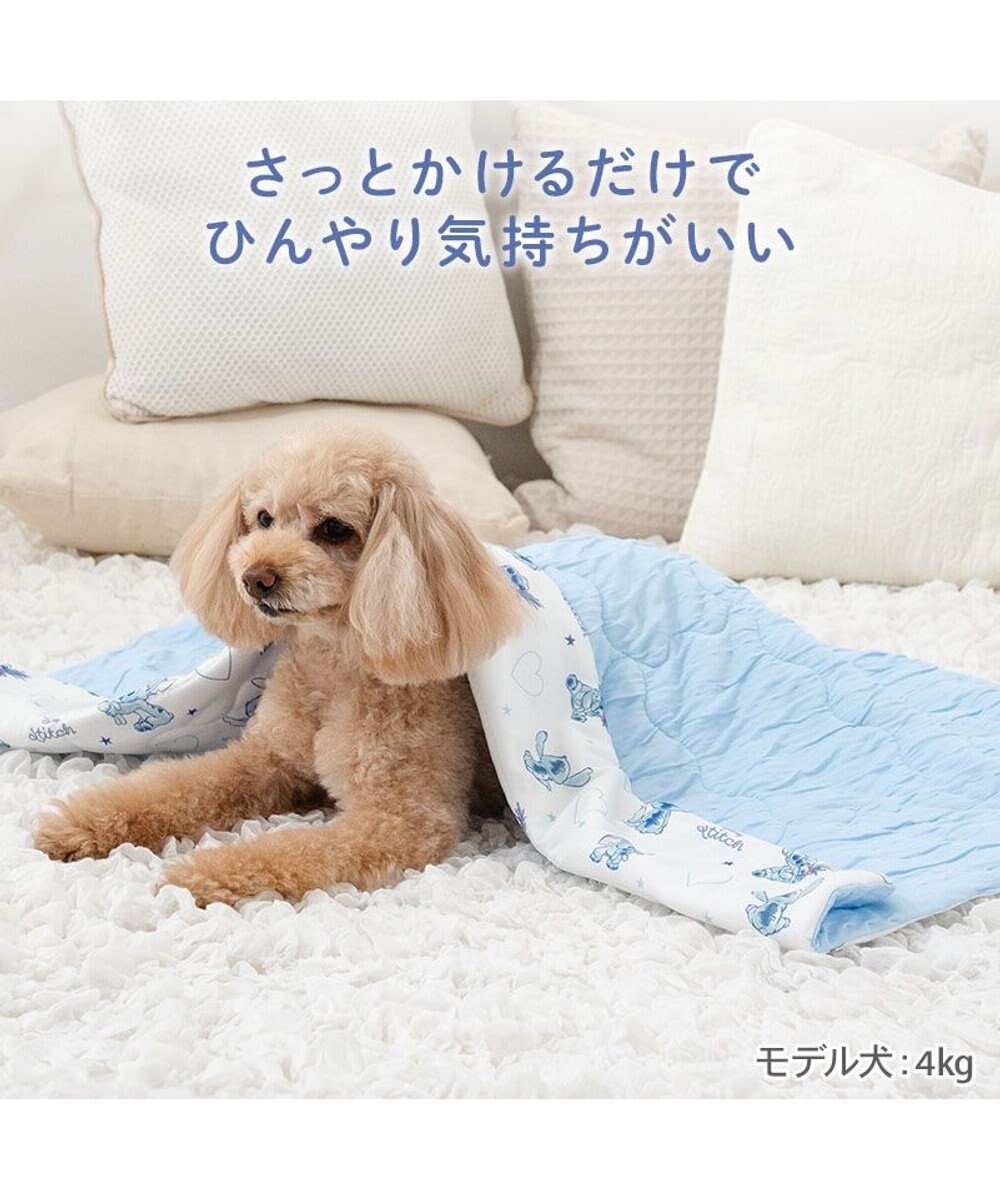 PET PARADISE ディズニー スティッチ もちっと クール ブランケット 